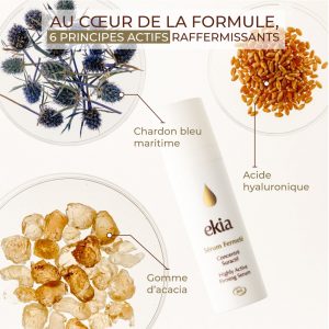 le Sérum Fermeté EKIA, un concentré d'actifs pour raffermir, lifter, lisser et gainer la peau